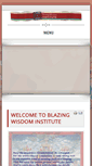 Mobile Screenshot of blazingwisdom.org